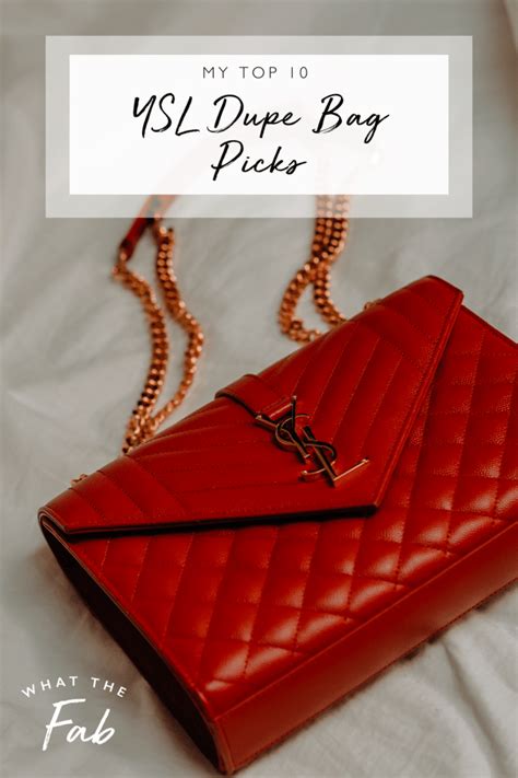 Top 10 YSL Dupe Bag Picks You’ll Love 